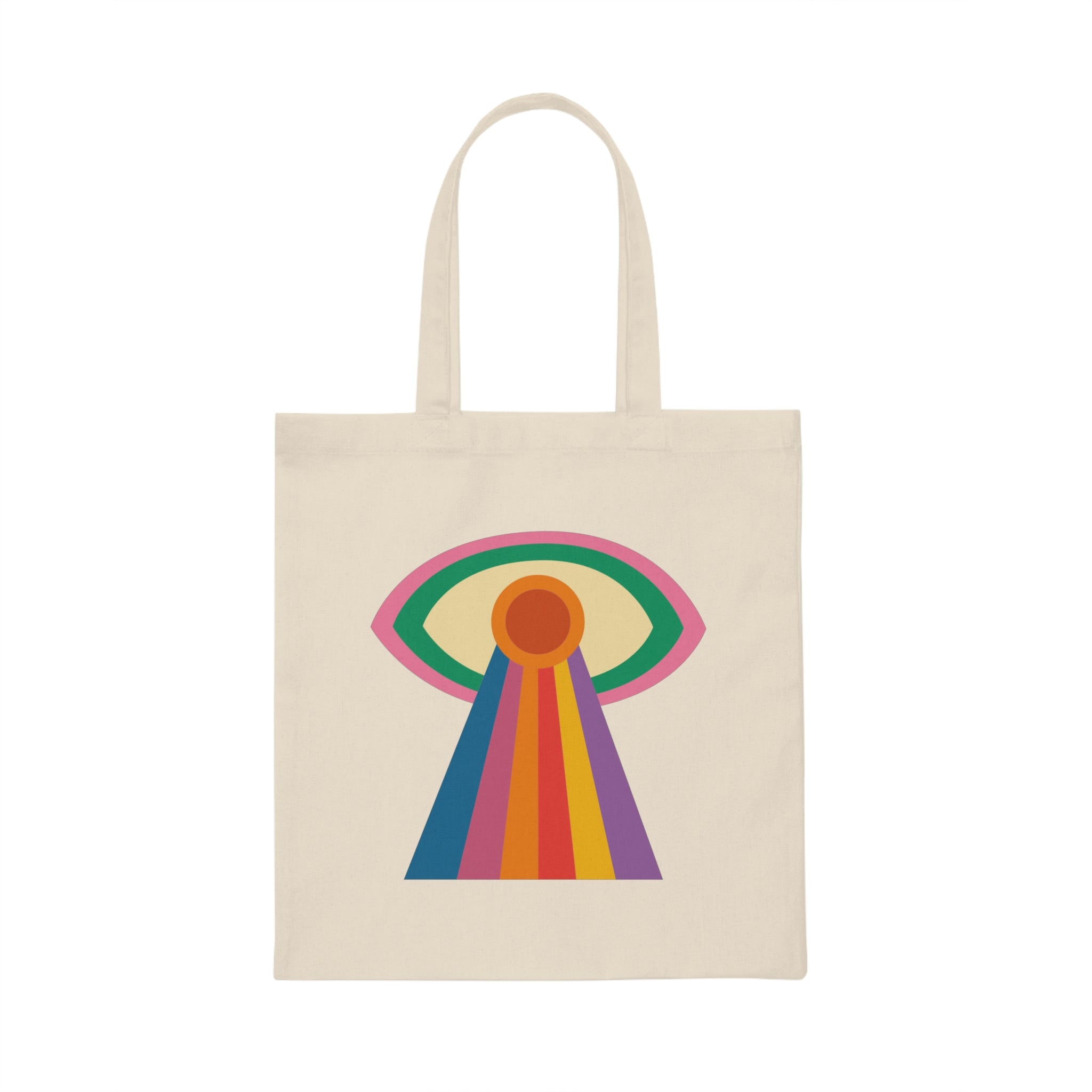 Main Evil Eye Canvas Tote Bag image